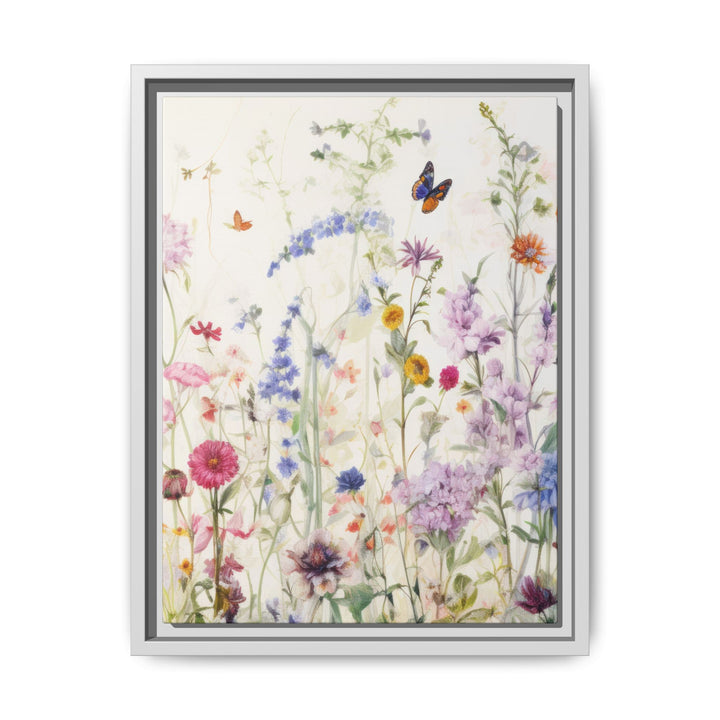 Canvas Wall Art - Sustainably Made Framed Wall Art - Soft Meadow pt.2
