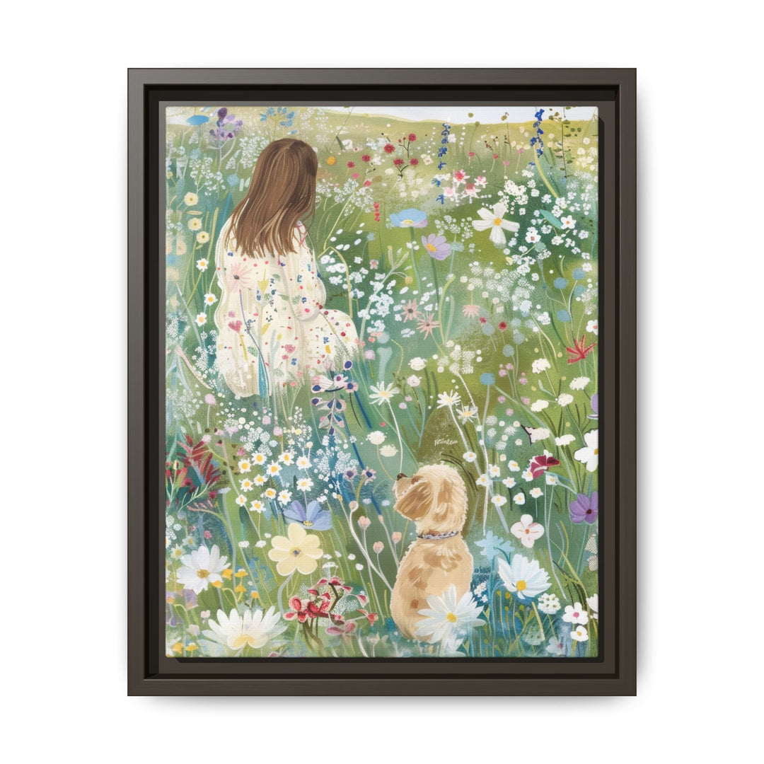 Canvas Wall Art - Sustainably Made Framed Wall Art - In the Meadow
