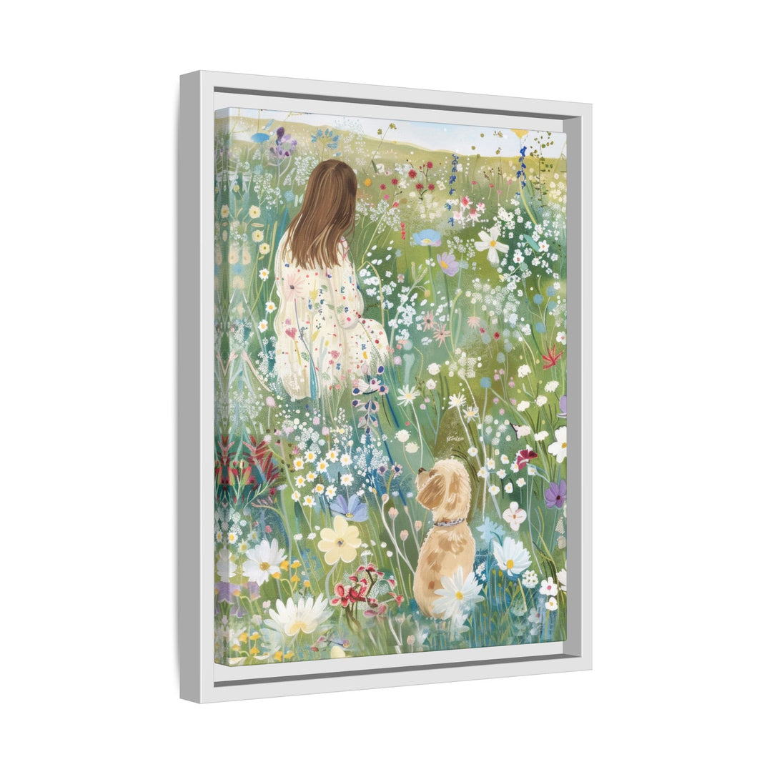 Canvas Wall Art - Sustainably Made Framed Wall Art - In the Meadow