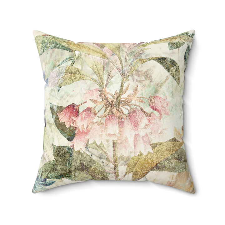 Luxury Faux Suede Pillow - Faded Fresco