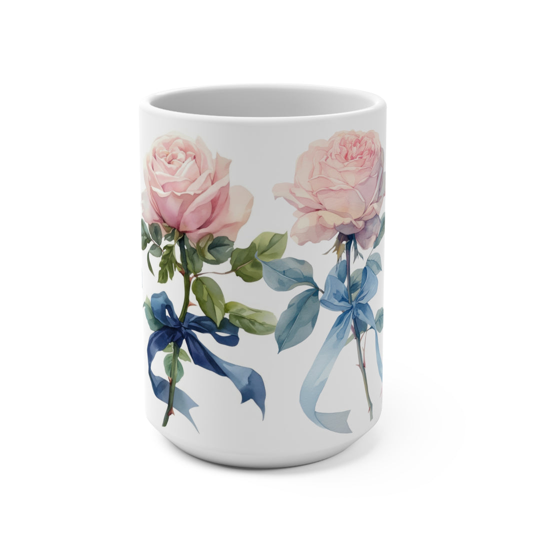 Mug 15oz - BPA-free - Watercolor Roses