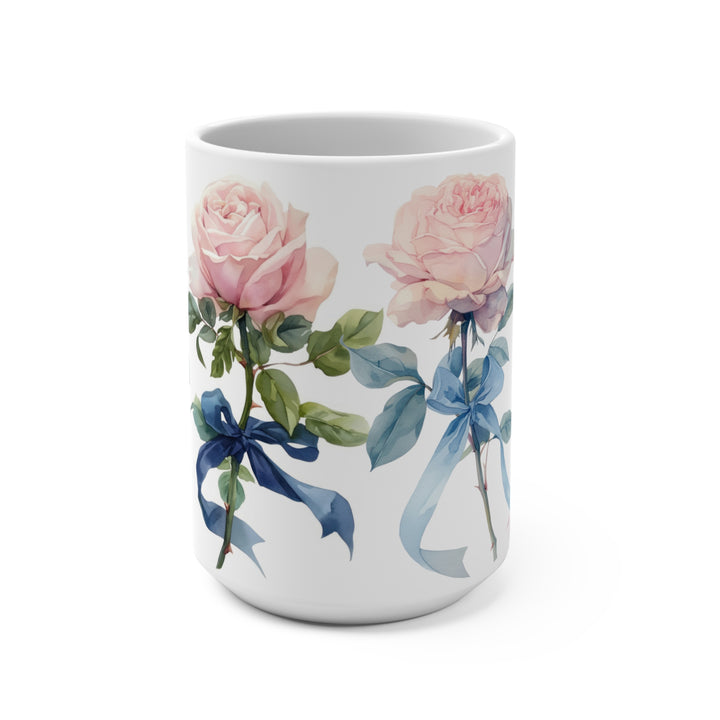 Mug 15oz - BPA-free - Watercolor Roses