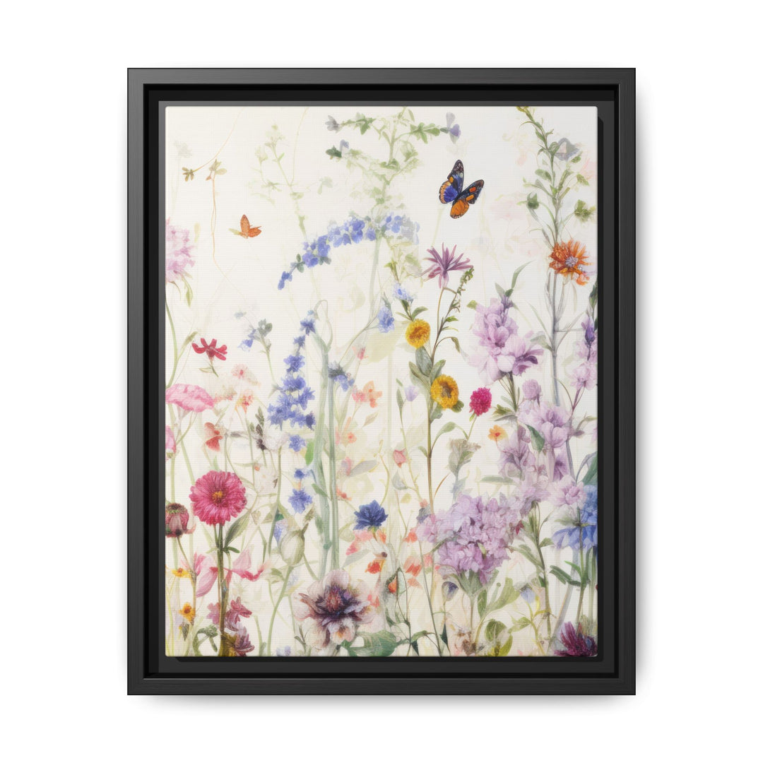 Canvas Wall Art - Sustainably Made Framed Wall Art - Soft Meadow pt.2