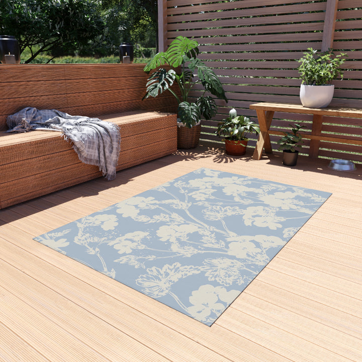 Outdoor Rug - Spring Mist Garden
