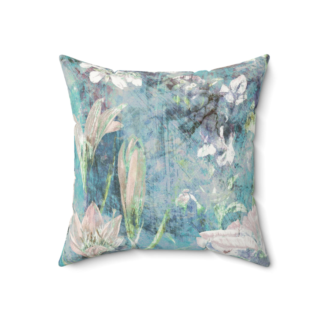Luxury Faux Suede Pillow - Velvety Soft - Amaryllis