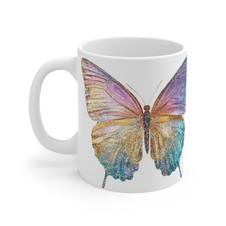 Mug - 11 oz - Sparkle Butterflies