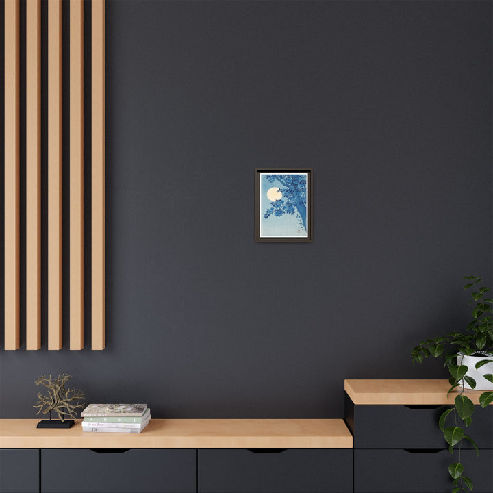 Canvas Wall Art - Sustainably Made Framed Wall Art - Moonlit Night