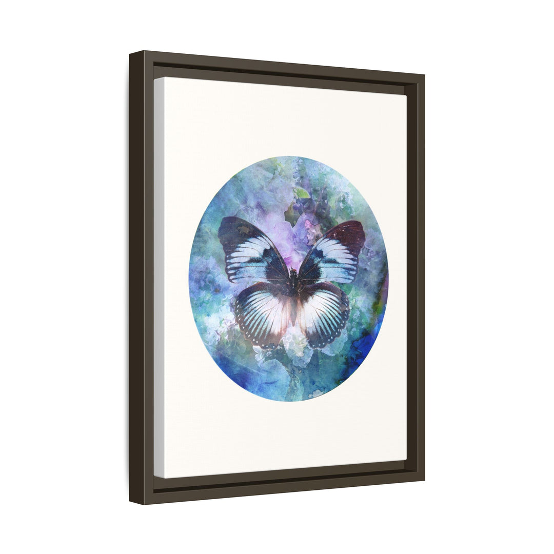 Canvas Wall Art - Sustainably Made Wall Décor - Lilac Butterfly