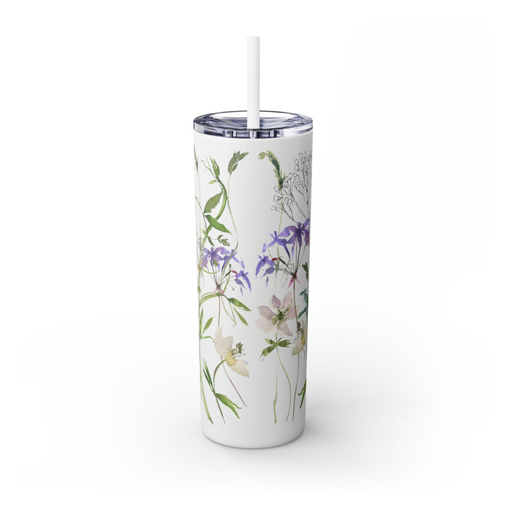 Floral Tumbler - BPA-Free  - Soft Meadow Wildflowers