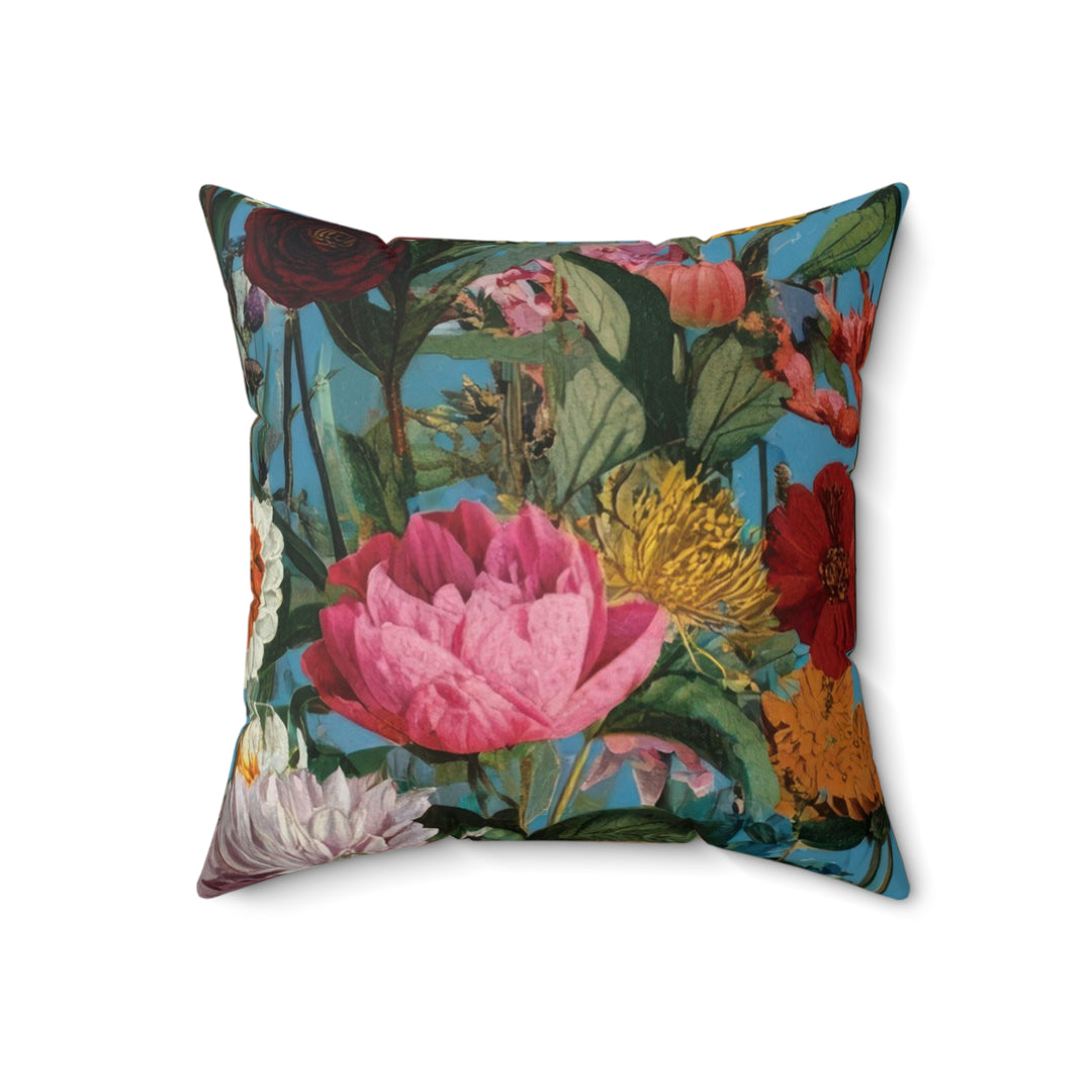 Luxury Faux Suede Pillow - Secret Garden 1