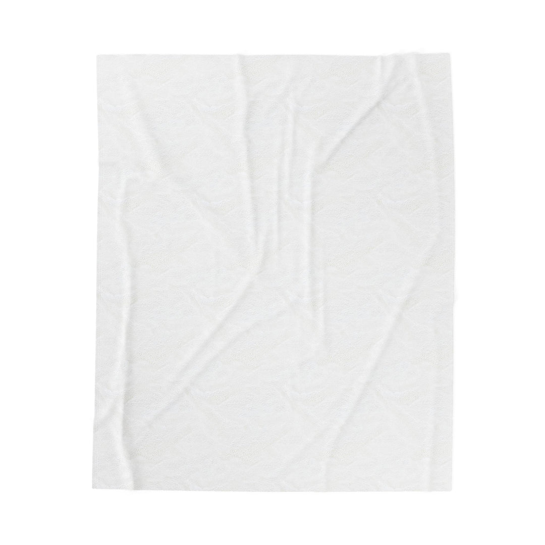 Luxury Velveteen Plush Blanket - Abstract Garden - Cozy & Soft- Cozy & Soft