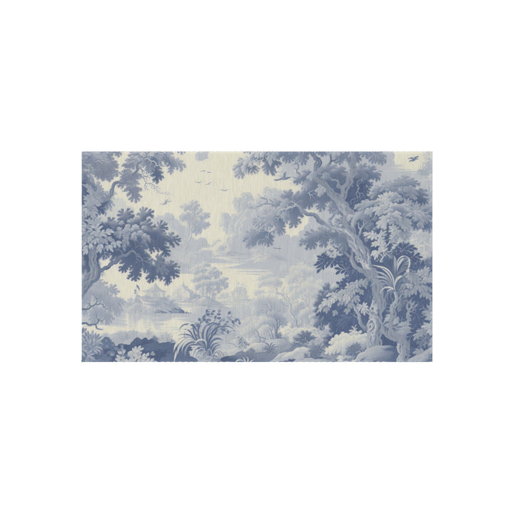 Elegant Floral Outdoor Rug - Devon Forest