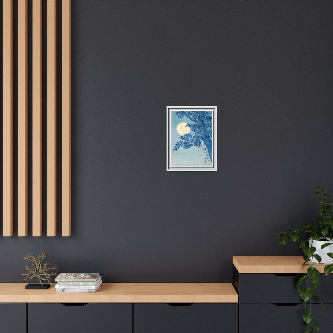 Canvas Wall Art - Sustainably Made Framed Wall Art - Moonlit Night