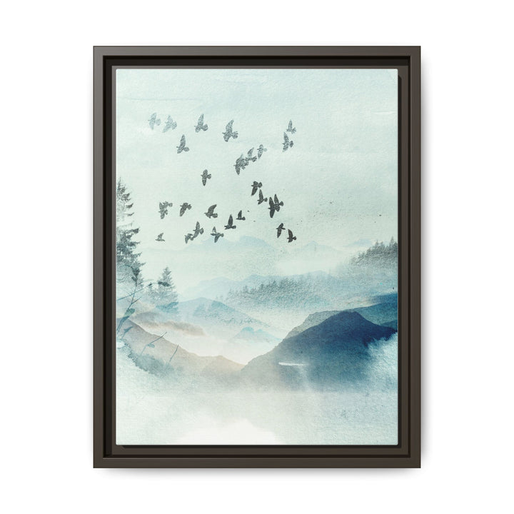 Canvas Wall Art - Sustainably Made Framed Wall Art - Morning Birds
