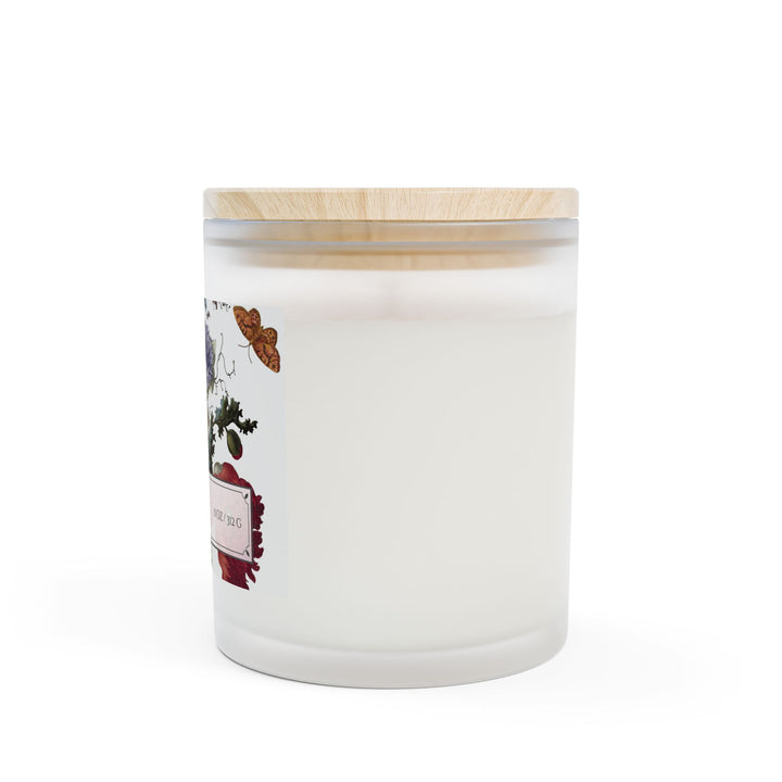 Frosted Glass Candle - 11oz - Soy Wax - Vintage Bouquet