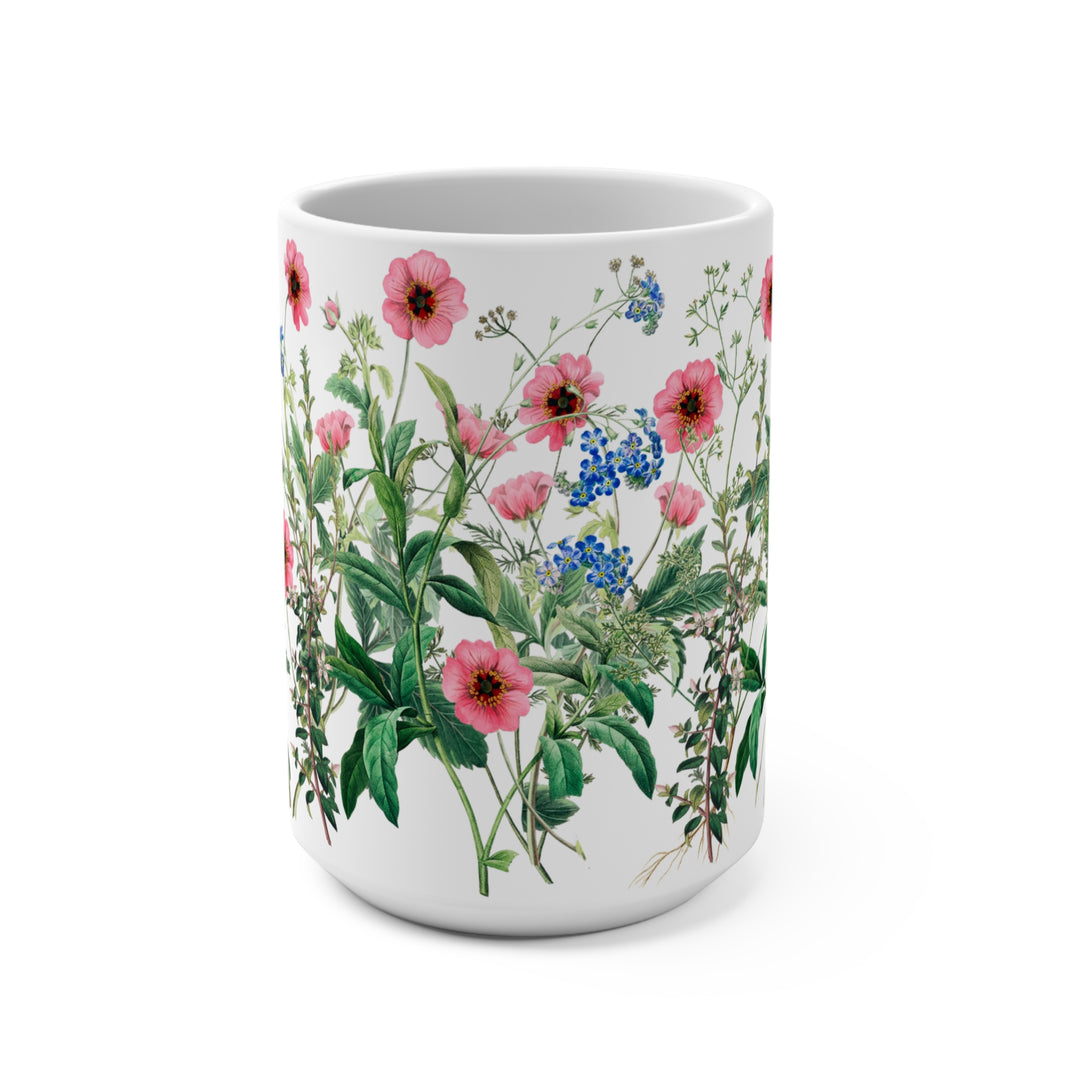 Mug 15oz - BPA-Free - Forget-Me-Not