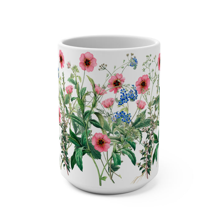 Mug 15oz - BPA-Free - Forget-Me-Not