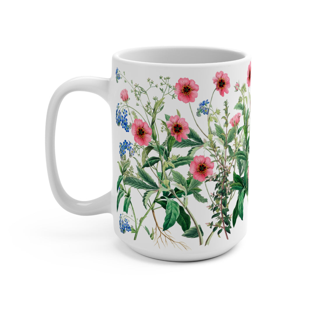 Mug 15oz - BPA-Free - Forget-Me-Not
