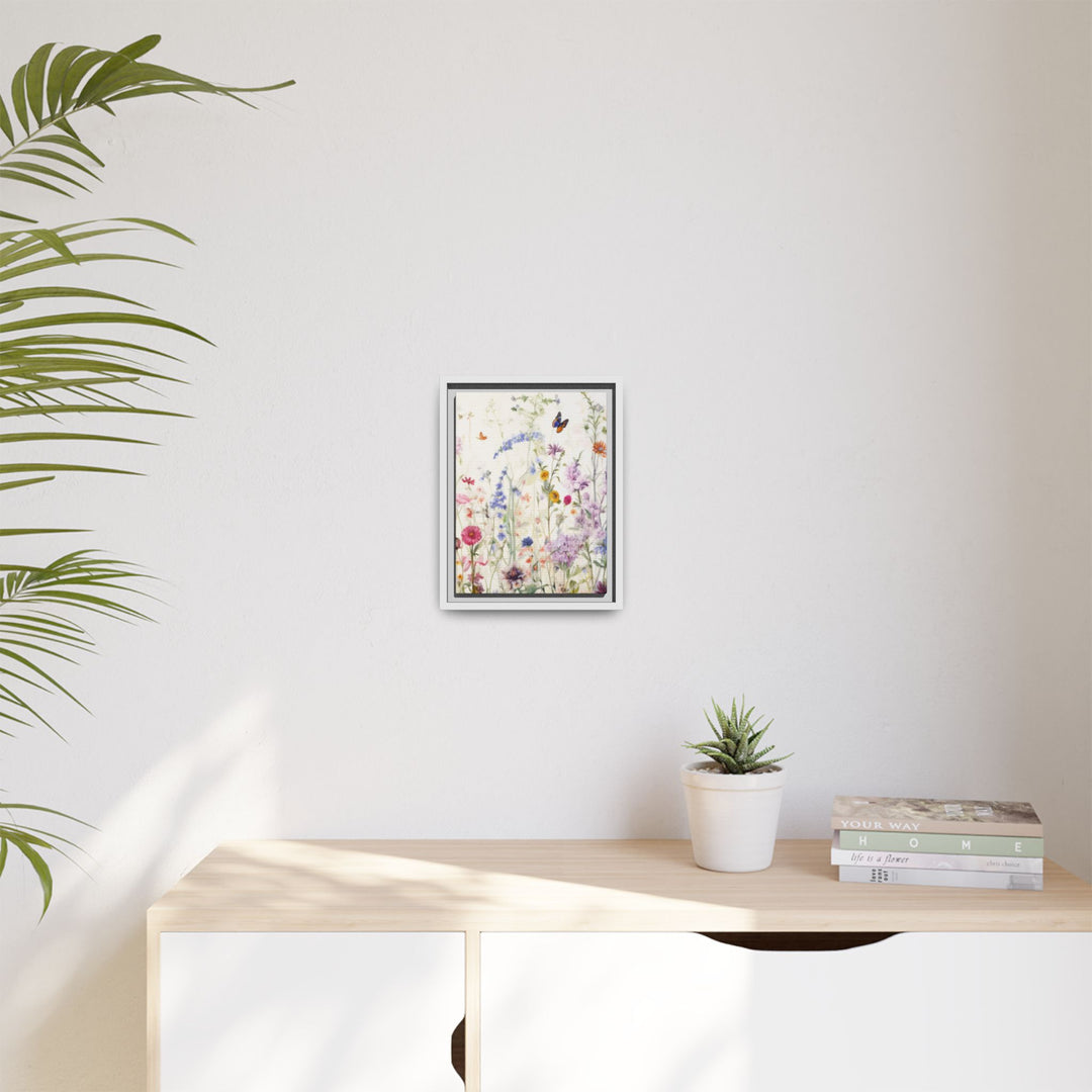 Canvas Wall Art - Sustainably Made Framed Wall Art - Soft Meadow pt.2
