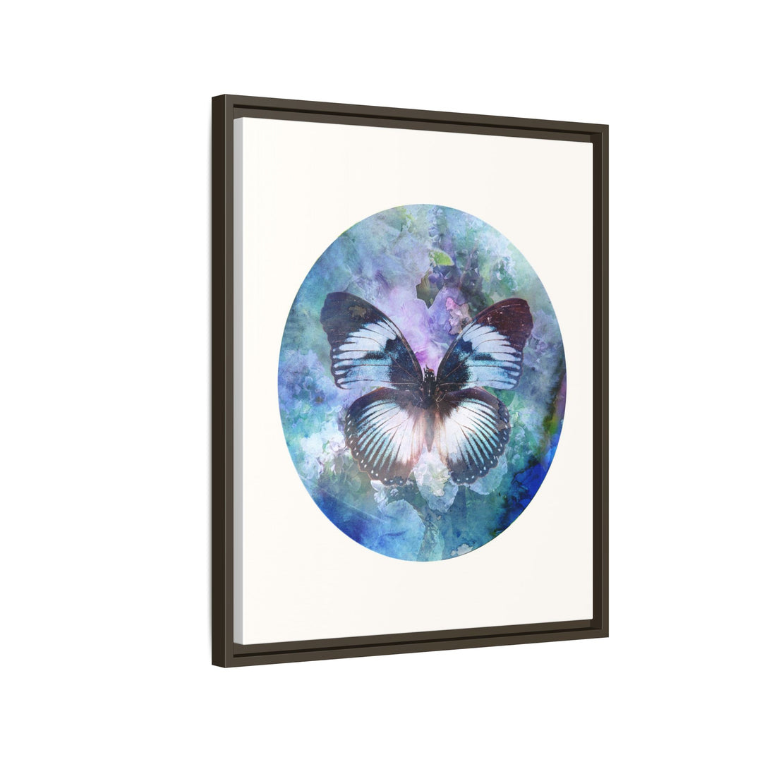 Canvas Wall Art - Sustainably Made Wall Décor - Lilac Butterfly