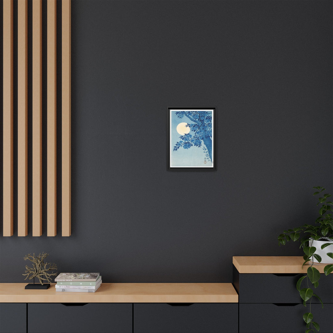 Canvas Wall Art - Sustainably Made Framed Wall Art - Moonlit Night