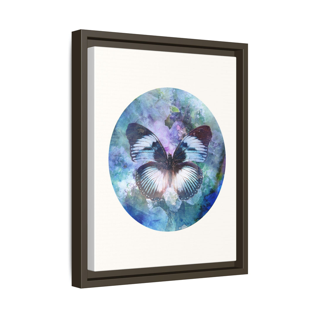 Canvas Wall Art - Sustainably Made Wall Décor - Lilac Butterfly
