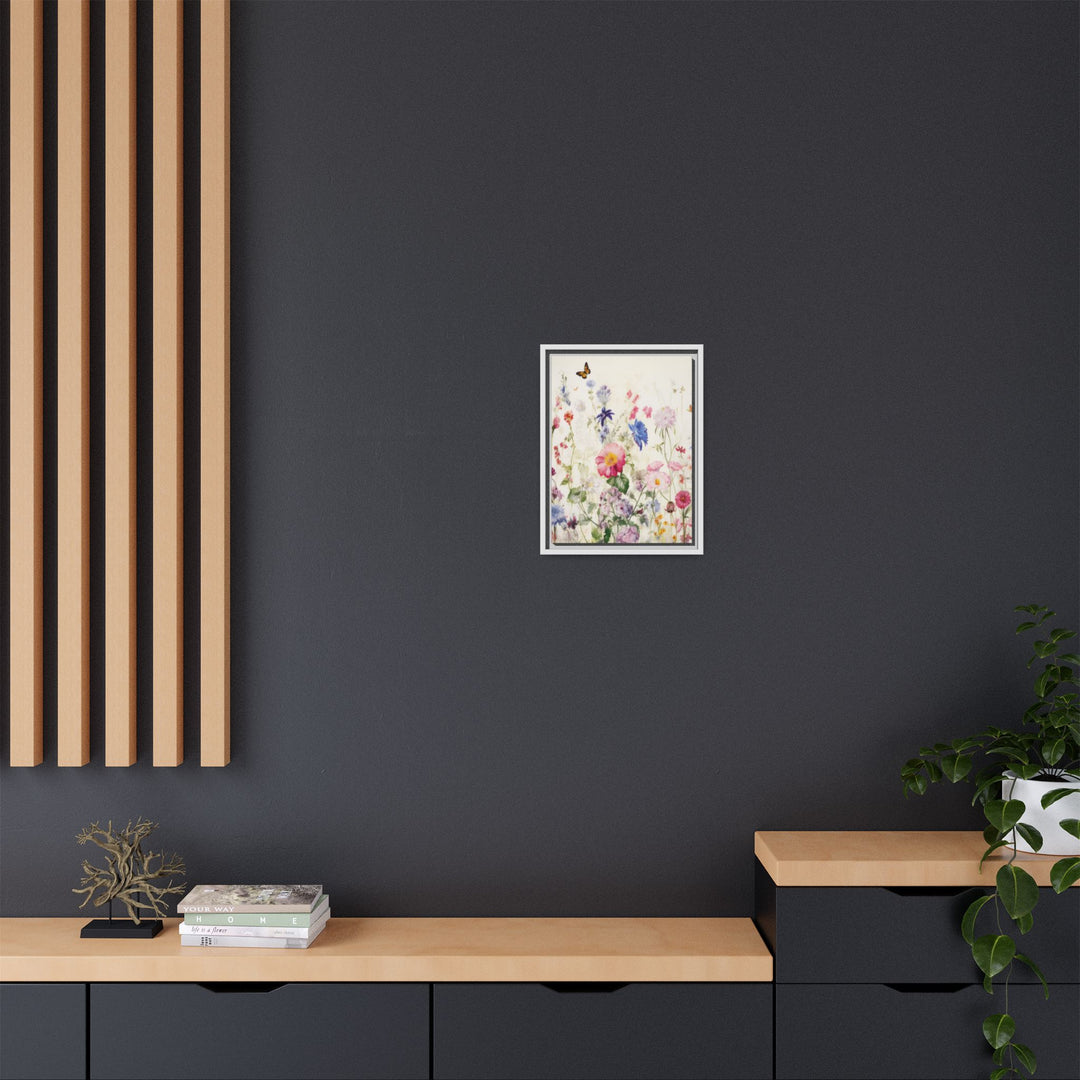 Canvas Wall Art - Sustainably Made Framed Wall Art - Soft Meadow