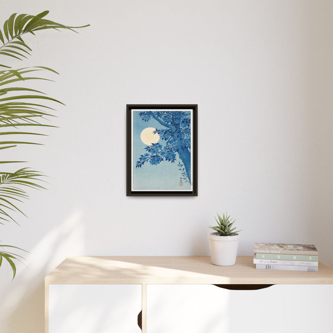 Canvas Wall Art - Sustainably Made Framed Wall Art - Moonlit Night