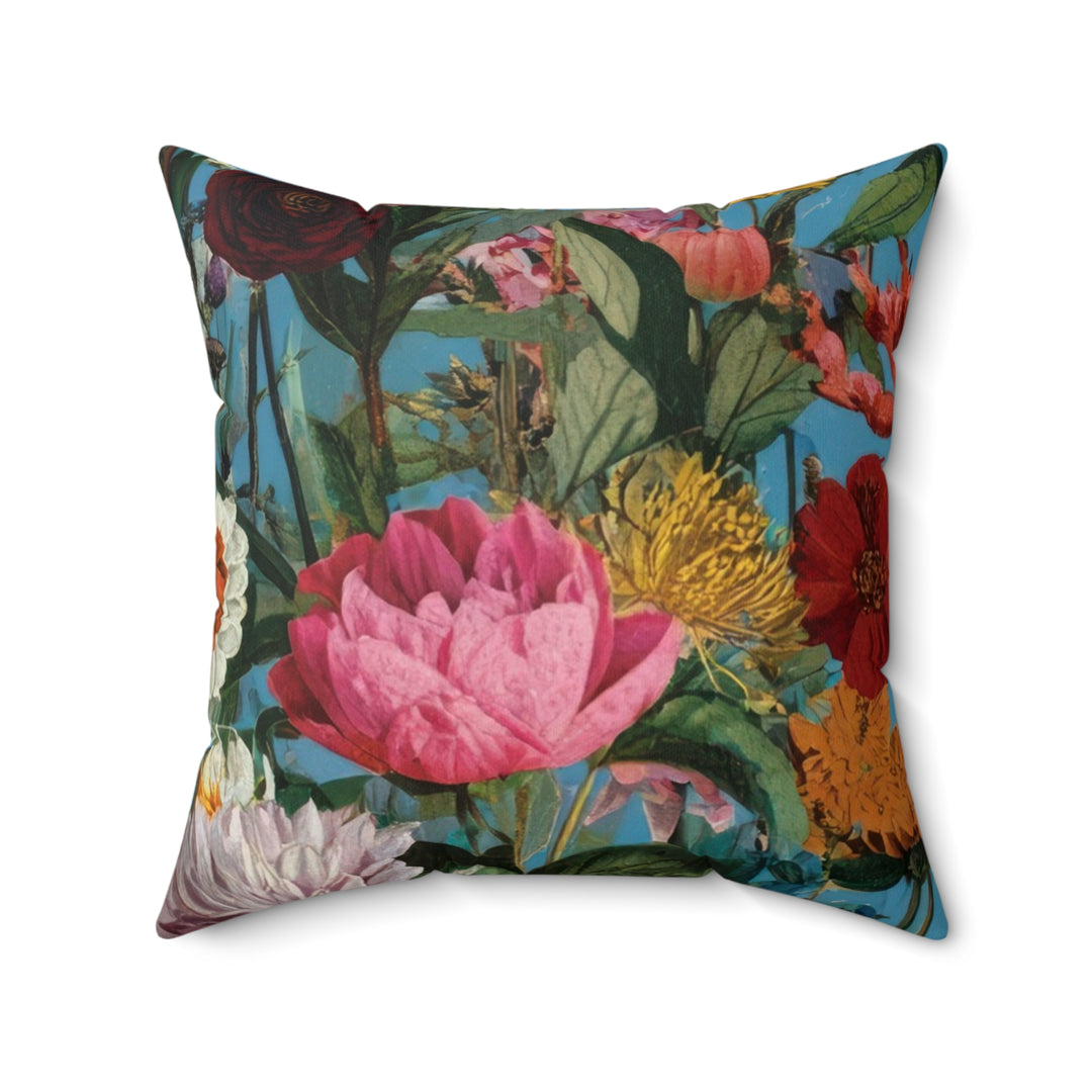 Luxury Faux Suede Pillow - Secret Garden 1