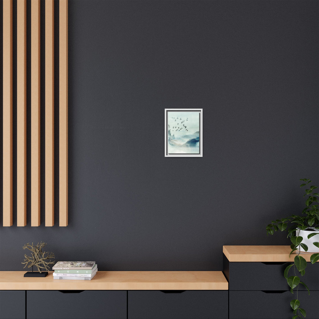 Canvas Wall Art - Sustainably Made Framed Wall Art - Morning Birds