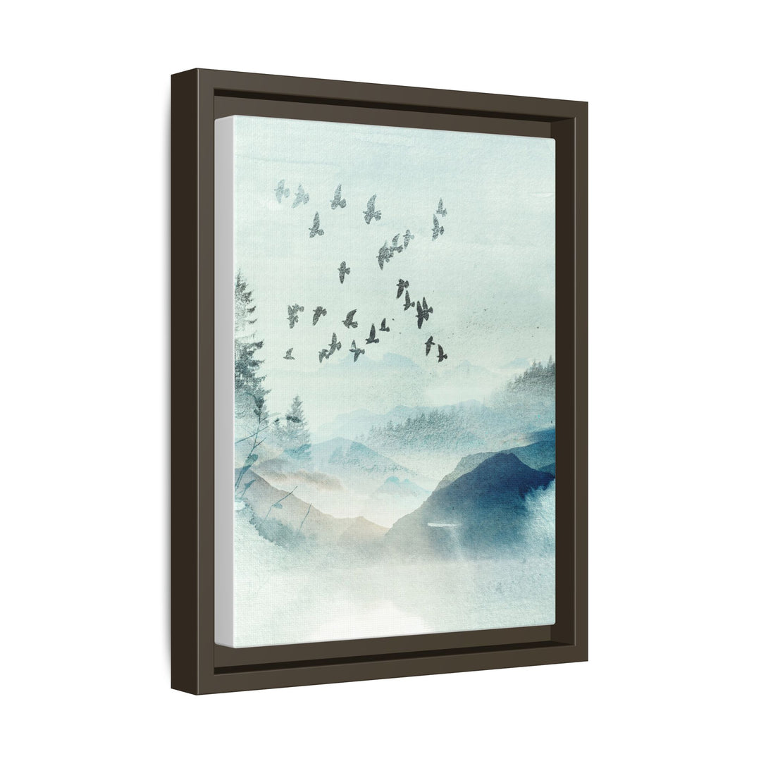 Canvas Wall Art - Sustainably Made Framed Wall Art - Morning Birds