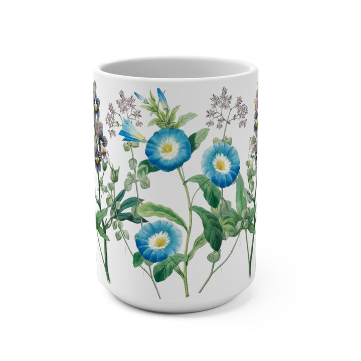 Mug 15oz - BPA-free - Flowers & Birds
