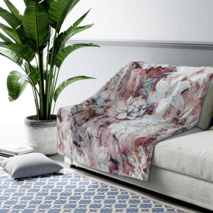 Sherpa Fleece Blanket - Fall Tapestry