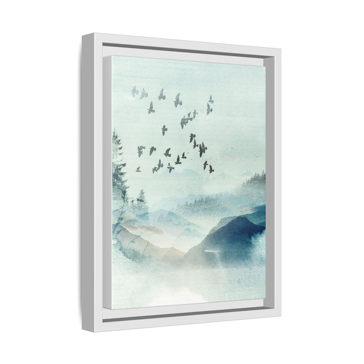 Canvas Wall Art - Sustainably Made Framed Wall Art - Morning Birds