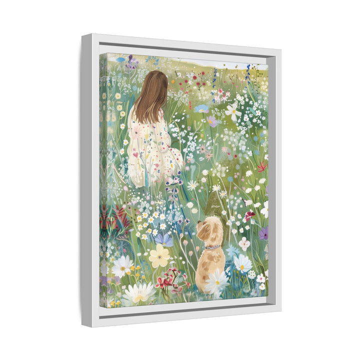 Canvas Wall Art - Sustainably Made Framed Wall Art - In the Meadow