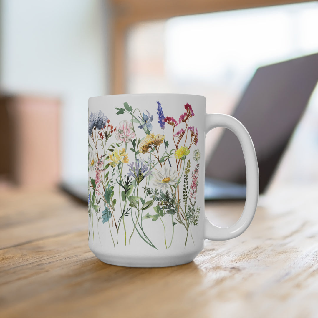 Mug 15oz - BPA-free - Summer Field