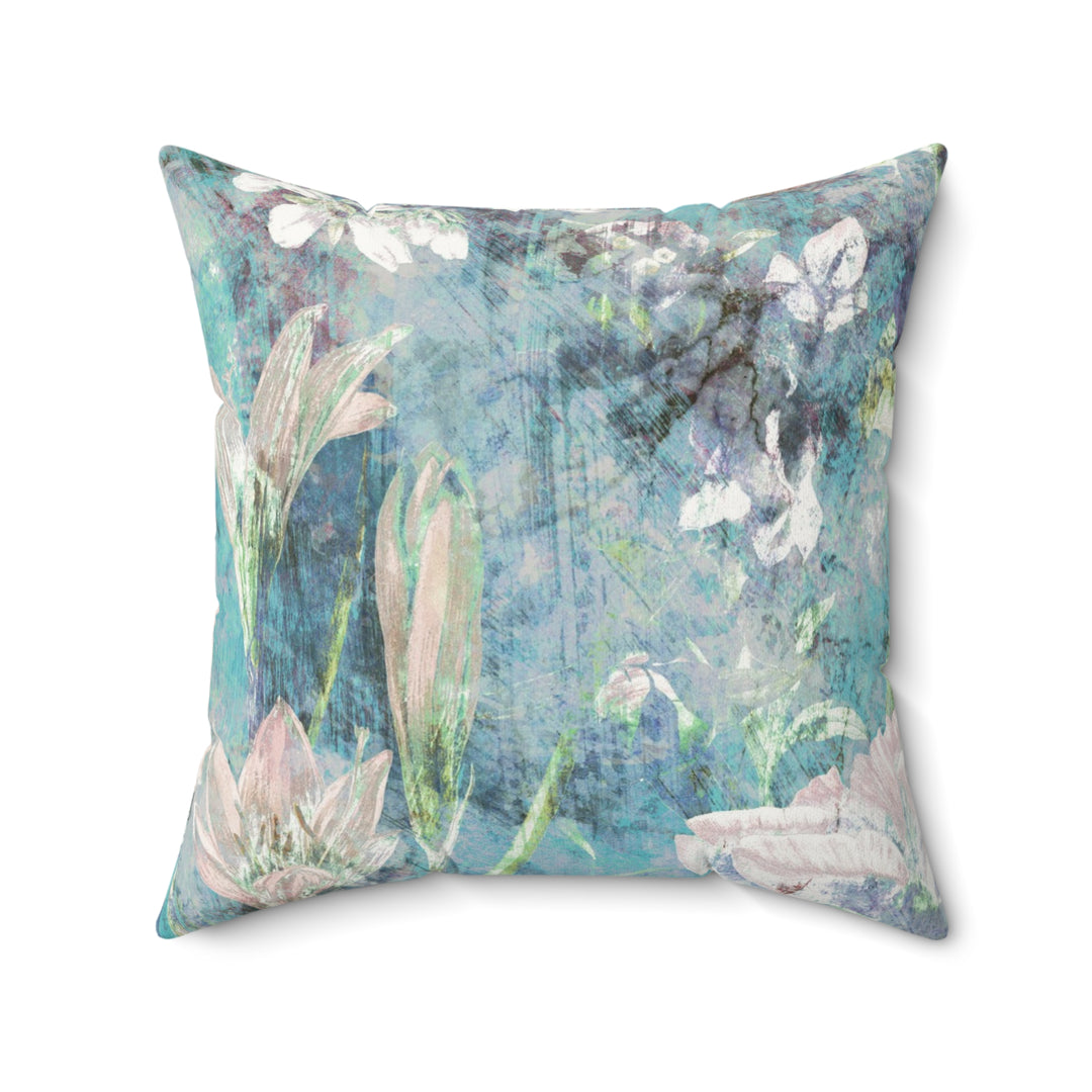 Luxury Faux Suede Pillow - Velvety Soft - Amaryllis