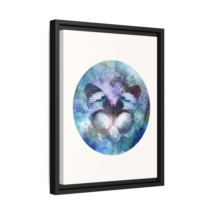 Canvas Wall Art - Sustainably Made Wall Décor - Lilac Butterfly