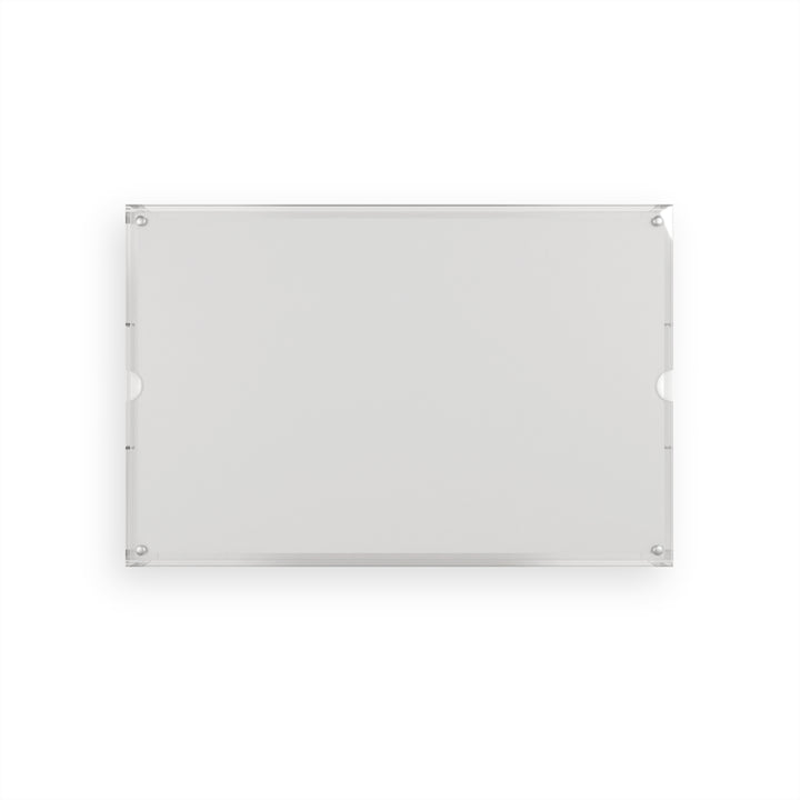 Acrylic Serving Tray - Rose Still Life