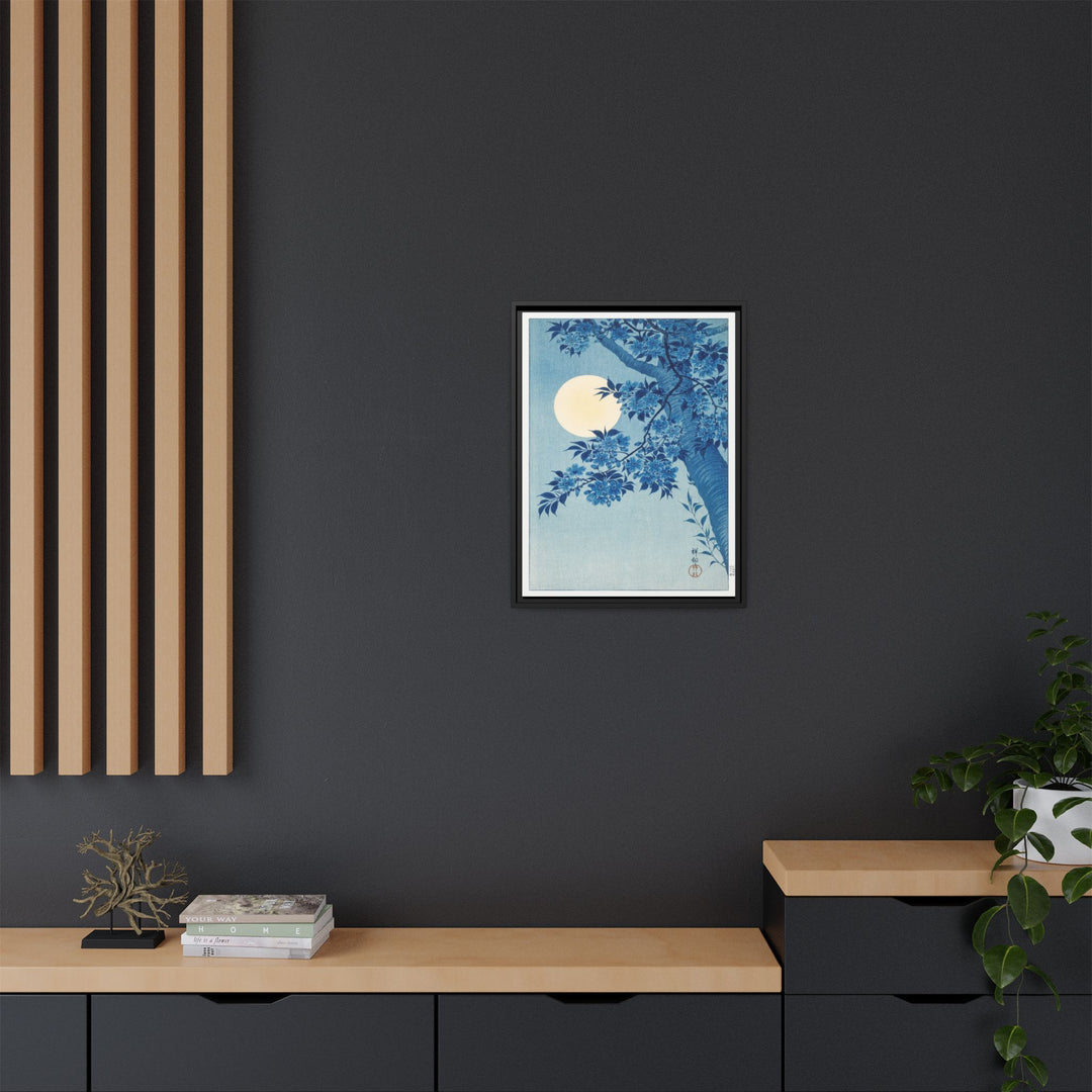 Canvas Wall Art - Sustainably Made Framed Wall Art - Moonlit Night