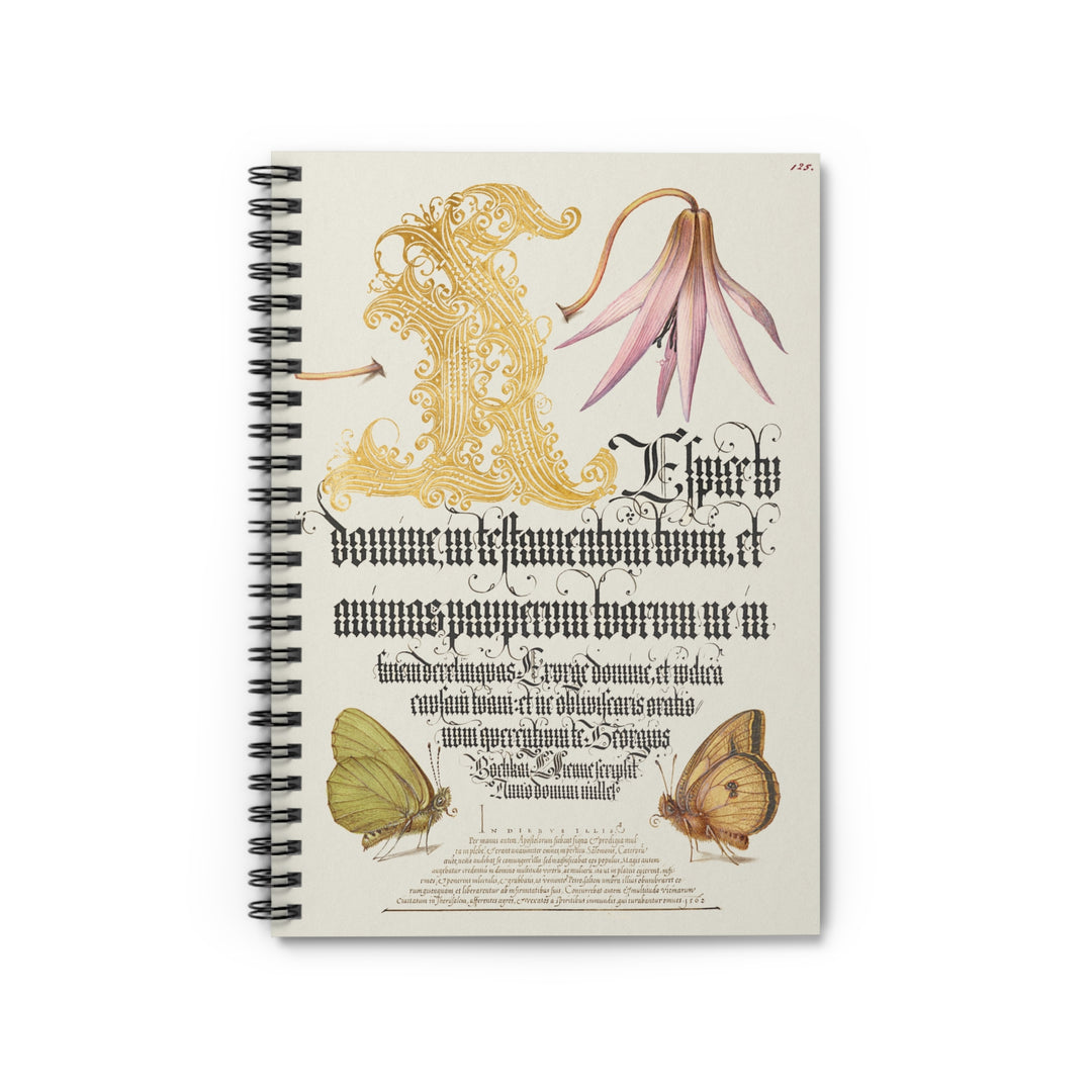 Spiral Eco-Friendly Notebook - Renaissance Gold