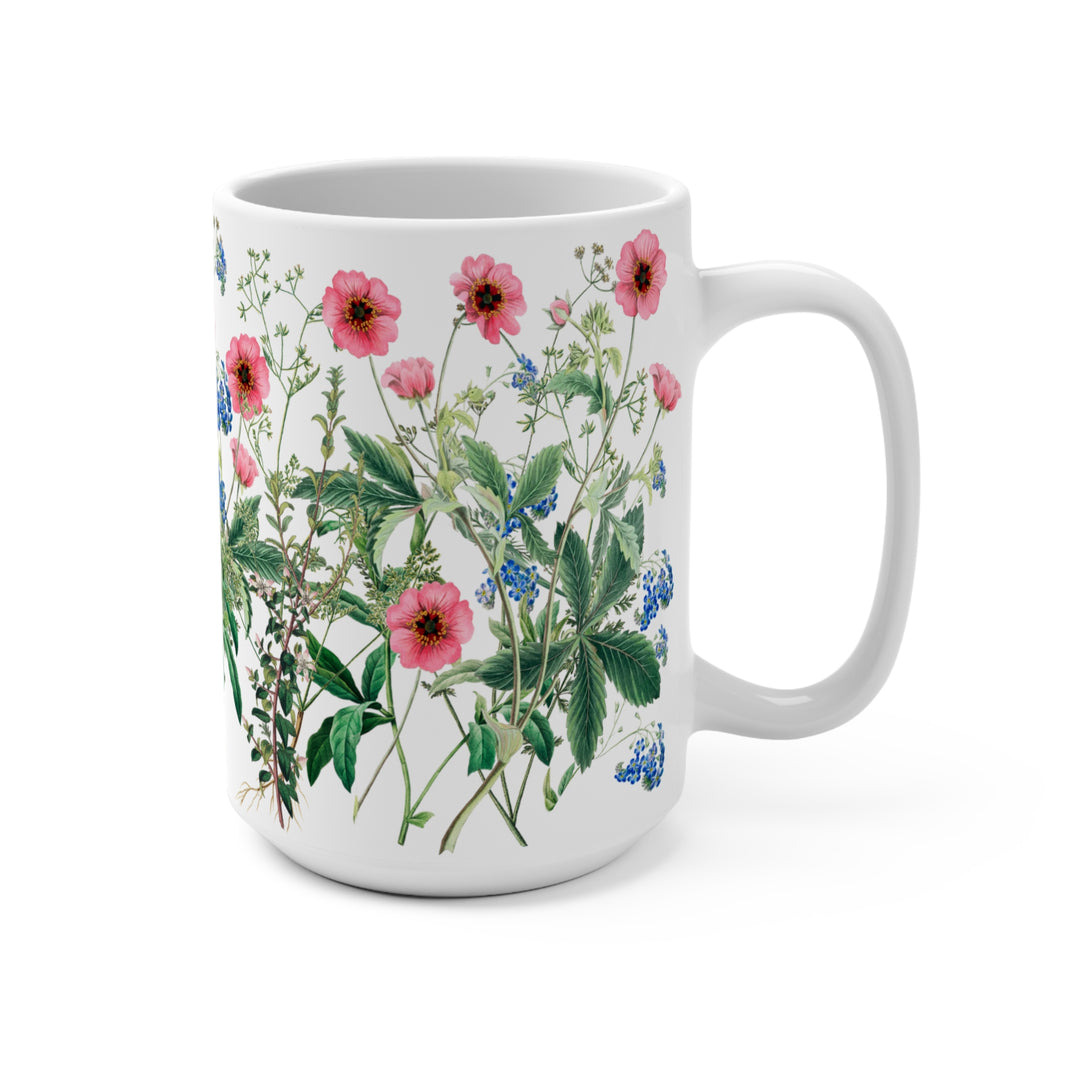 Mug 15oz - BPA-Free - Forget-Me-Not