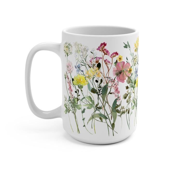 Mug 15oz - BPA-free - Summer Field
