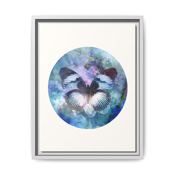 Canvas Wall Art - Sustainably Made Wall Décor - Lilac Butterfly