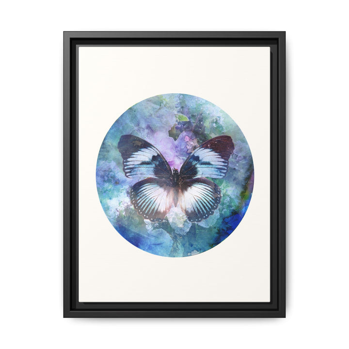 Canvas Wall Art - Sustainably Made Wall Décor - Lilac Butterfly