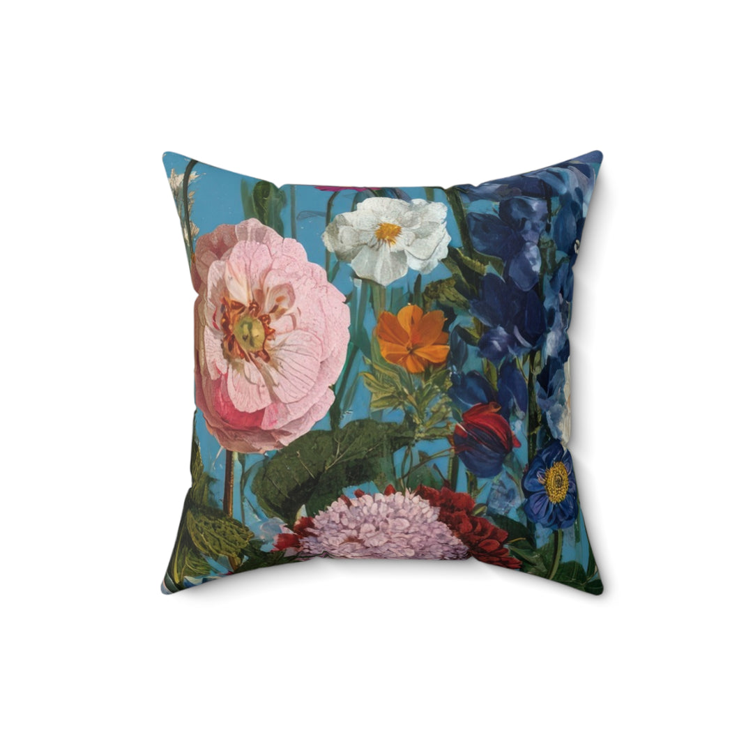Luxury Faux Suede Pillow - Secret Garden 1