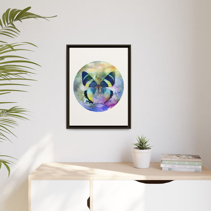 Canvas Wall Art - Sustainably Made Wall Décor - Madagascar Butterfly