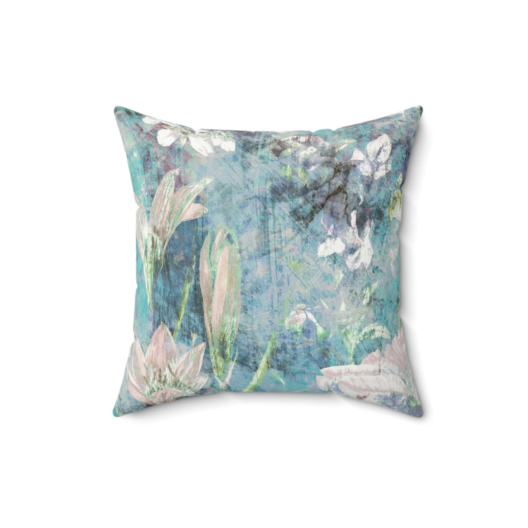 Luxury Faux Suede Pillow - Velvety Soft - Amaryllis