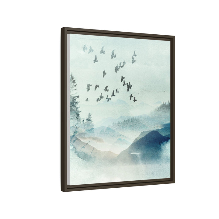 Canvas Wall Art - Sustainably Made Framed Wall Art - Morning Birds