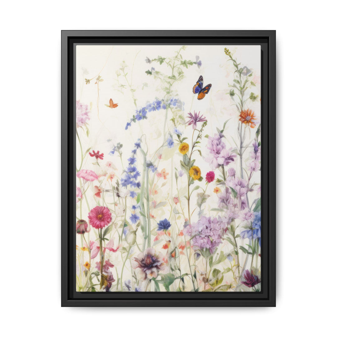 Canvas Wall Art - Sustainably Made Framed Wall Art - Soft Meadow pt.2